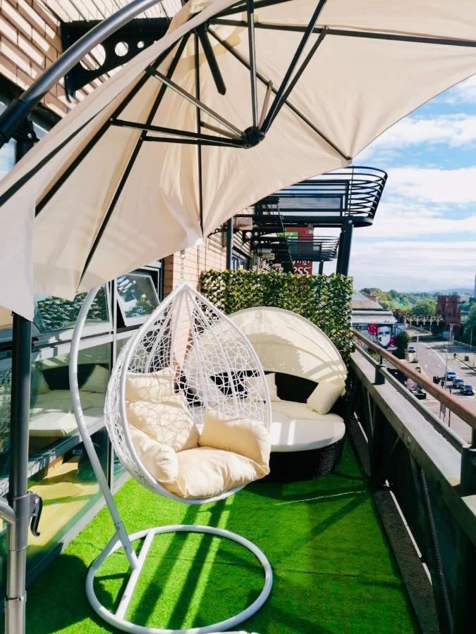 Glasgow City Centre G1 Penthouse With Riverviews - Duplex エクステリア 写真