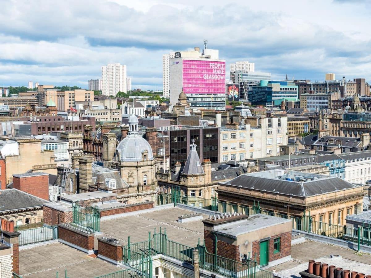 Glasgow City Centre G1 Penthouse With Riverviews - Duplex エクステリア 写真