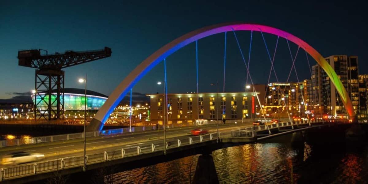 Glasgow City Centre G1 Penthouse With Riverviews - Duplex エクステリア 写真