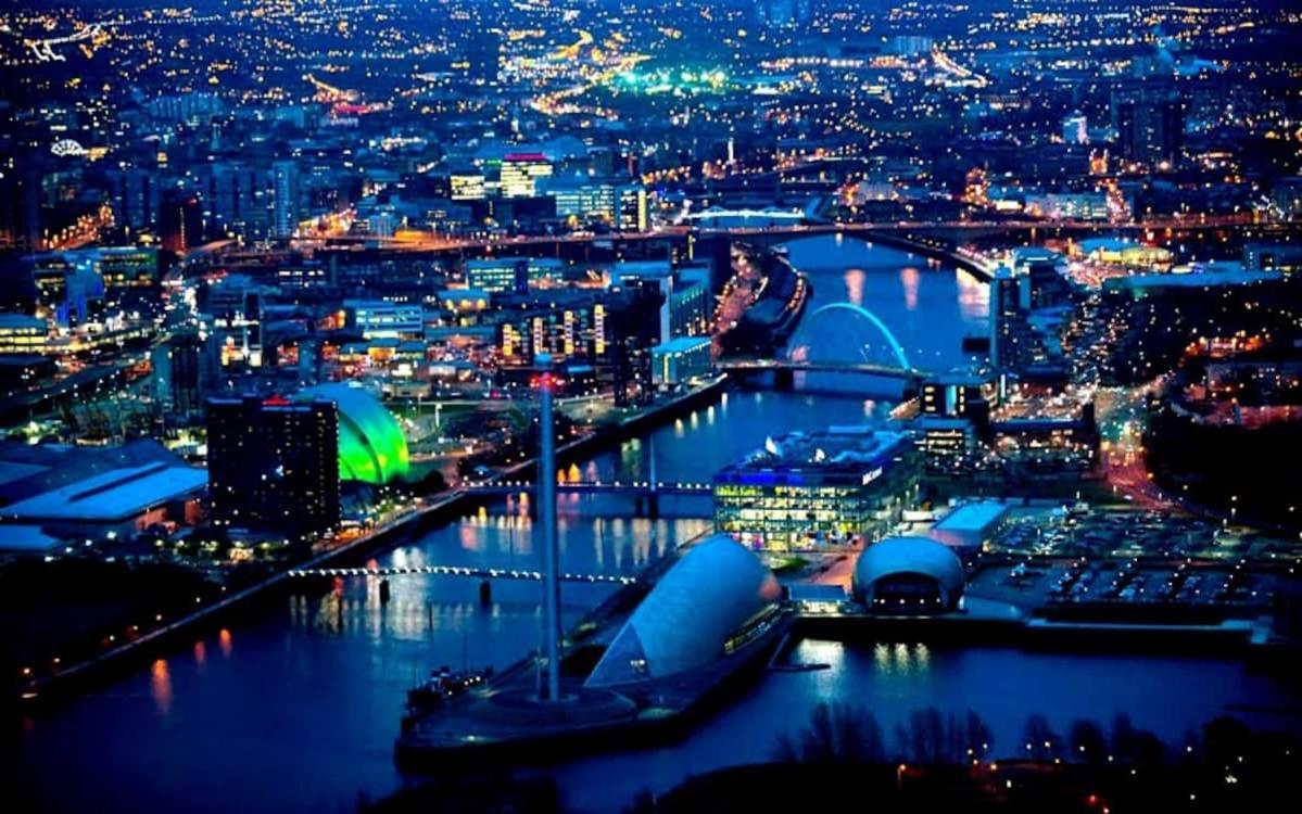 Glasgow City Centre G1 Penthouse With Riverviews - Duplex エクステリア 写真