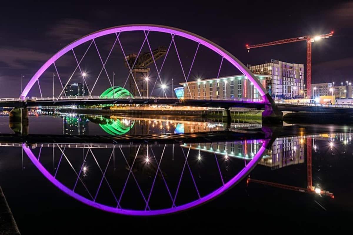 Glasgow City Centre G1 Penthouse With Riverviews - Duplex エクステリア 写真
